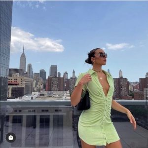 NWT isalis Breeze Terry Mini Dress